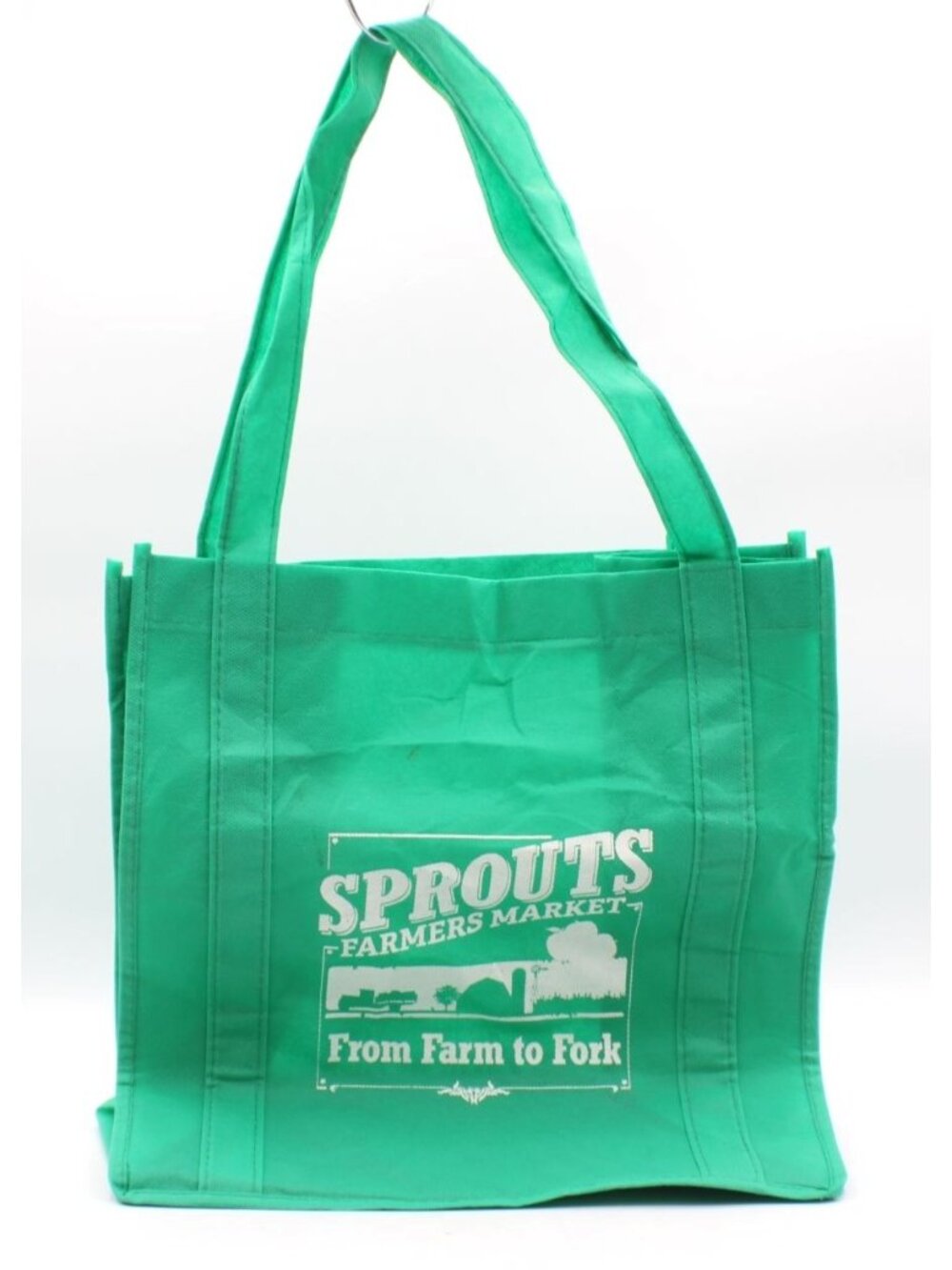 Sprouts Farmers Market From Farm to Fork Green Food Bag Health Promo Collectible